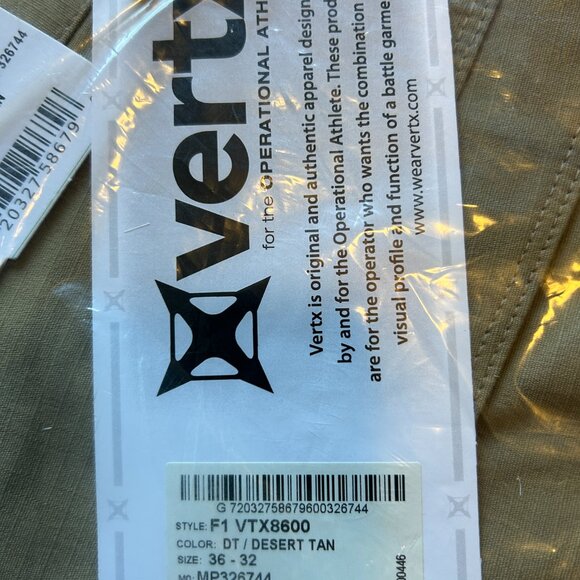 VERTX BRAND NEW PANTS SIZE 36 waist 32 length - Picture 5 of 10